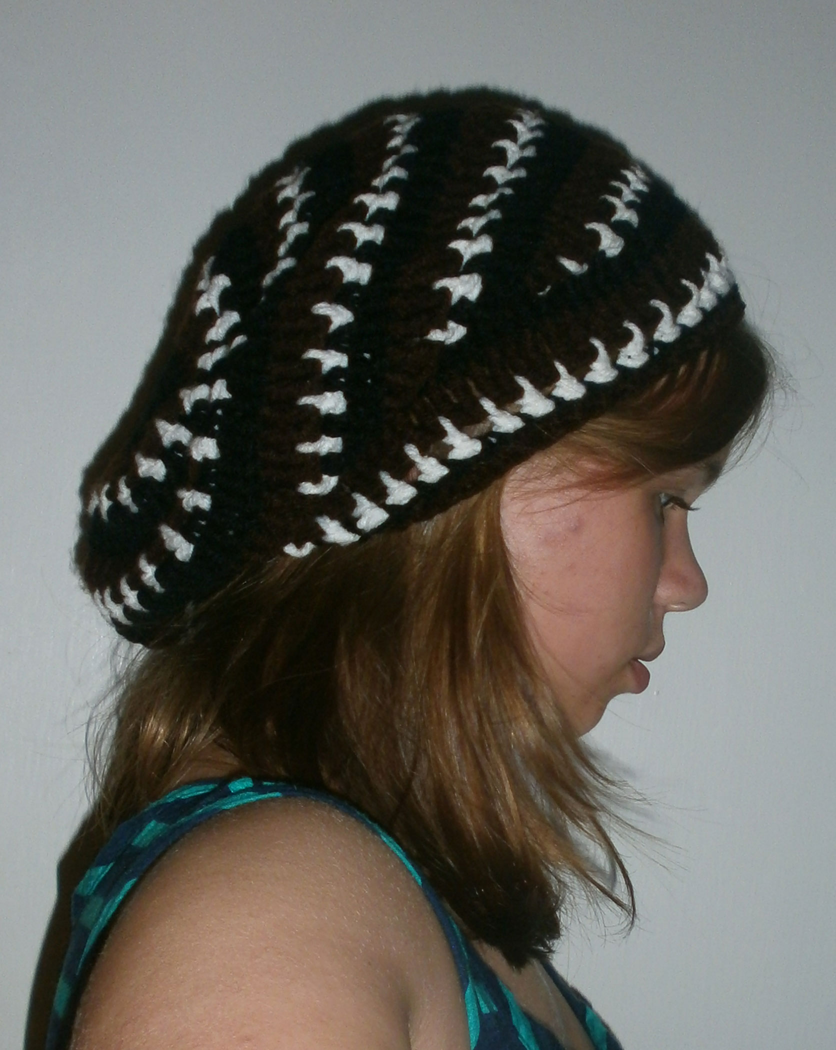 Crocheted "Spark" Slouchy Hat